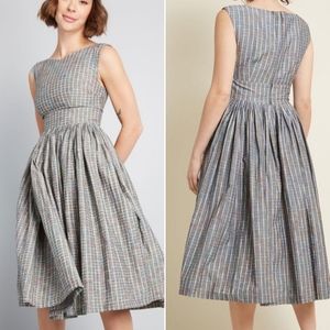 ModCloth ✨ Fabulous Fit & Flare midi dress